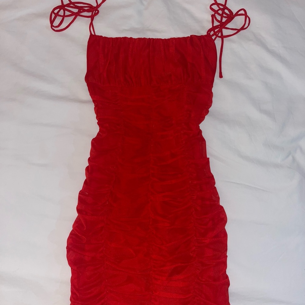 Princess Polly Vibrant Red Mini Dress